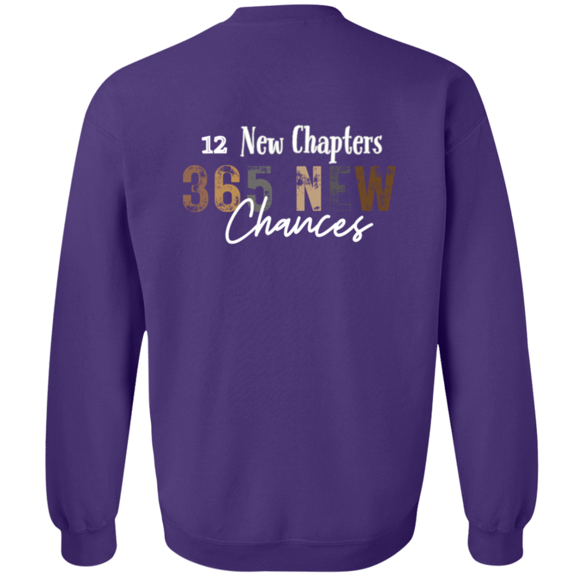 2025 New Chapters 365 New Chances Sweatshirt, 2025 Happy New Year Sweatshirt, New Year Gift, 2025 New Year Party Sweatshirt