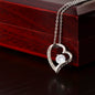 To My Beautiful Daughter - Always Keep Me in Your Heart - Love Mom - Forever Love Necklace