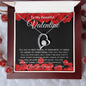 To My Beautiful Valentine - Forever Love Necklace