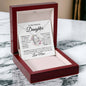 To My Beautiful Daughter - Always Keep Me in Your Heart - Love Mom - Forever Love Necklace