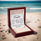 To My Beautiful Daughter - Always Keep Me in Your Heart - Love Mom - Forever Love Necklace