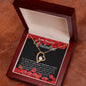 To My Beautiful Valentine - Forever Love Necklace