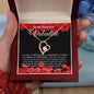 To My Beautiful Valentine - Forever Love Necklace