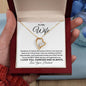 To My Wife - Forever Love Necklace