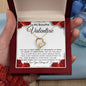 To My Beautiful Valentine - Forever Love Necklace
