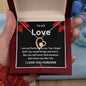 To My Love - Forever Love Necklace