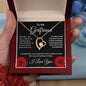 To My Girlfriend - Forever Love Necklace