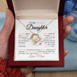 To My Precious Daughter-Someday When The Pages Of My Life End- Love Mom- Forever Love Necklace