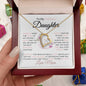 To My Precious Daughter-Someday When The Pages Of My Life End- Love Mom- Forever Love Necklace