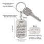 Graduation - Engraved Dog Tag Keychain