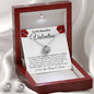 To My Beautiful Valentine - Love Knot Earring & Necklace Set