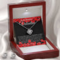 To My Beautiful Valentine - Love Knot Earring & Necklace Set
