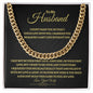 To My Husband - Cuban Chain - Father's Day Gift
