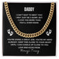 Daddy- I CAN'T WAIT TO MEET YOU - I MAY JUST BE A BUMP - CUBAN CHAIN - FATHER'S DAY GIFT