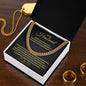 To My Husband - Cuban Chain - Father's Day Gift