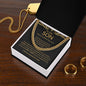 To My Son - Cuban Link Chain