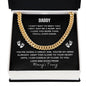 Daddy- I CAN'T WAIT TO MEET YOU - I MAY JUST BE A BUMP - CUBAN CHAIN - FATHER'S DAY GIFT