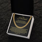 To My Husband - Cuban Chain - Father's Day Gift