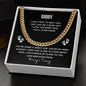 Daddy- I CAN'T WAIT TO MEET YOU - I MAY JUST BE A BUMP - CUBAN CHAIN - FATHER'S DAY GIFT