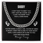Daddy- I CAN'T WAIT TO MEET YOU - I MAY JUST BE A BUMP - CUBAN CHAIN - FATHER'S DAY GIFT