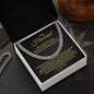 To My Husband - Cuban Chain - Father's Day Gift