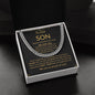 To Our Son - Cuban Link Chain