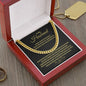 To My Husband - Cuban Chain - Father's Day Gift