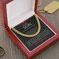 To My Son - Cuban Link Chain