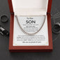 To My Son - Cuban Link Chain
