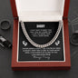 Daddy- I CAN'T WAIT TO MEET YOU - I MAY JUST BE A BUMP - CUBAN CHAIN - FATHER'S DAY GIFT