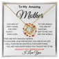 To My Amazing Mother - Love Knot Necklace
