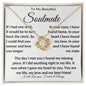 To My Beautiful Soulmate-Love Knot Necklace