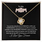To My Mom - Love Knot Necklace