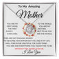 To My Amazing Mother - Love Knot Necklace