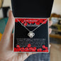 To My Beautiful Valentine - Love Knot Necklace