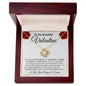 To My Valentine - Love Knot Necklace