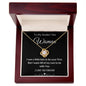 To My Smokin' Hot Woman - Love Knot Necklace