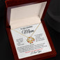 To My Loving Mom - Love Knot Necklace