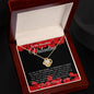 To My Beautiful Valentine - Love Knot Necklace