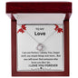 To My Love - Love Knot Necklace