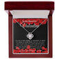 To My Beautiful Valentine - Love Knot Necklace