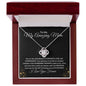 To My Amazing Mom - Love Knot Necklace