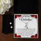 To My Beautiful Valentine - Alluring Beauty + Clear CZ Earrings