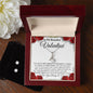 To My Beautiful Valentine - Alluring Beauty + Clear CZ Earrings