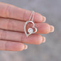To My Beautiful Daughter - Always Keep Me in Your Heart - Love Mom - Forever Love Necklace