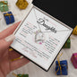 To My Precious Daughter-Someday When The Pages Of My Life End- Love Mom- Forever Love Necklace