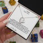 To My Mom - Forever Love Necklace