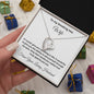 To My Wife-Forever Love Necklace
