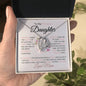 To My Precious Daughter-Someday When The Pages Of My Life End- Love Mom- Forever Love Necklace