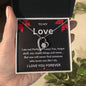 To My Love - Forever Love Necklace